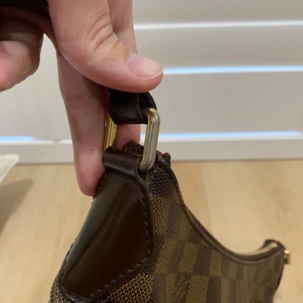Louis Vuitton Bloomsbury PM Damier Ebene Crossbody Bag 🤎‎